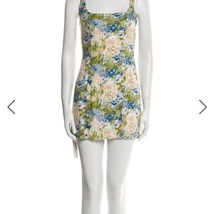 Reformation Floral Mini Dress